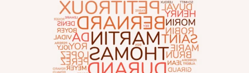 Les noms de famille étrangers importés en France